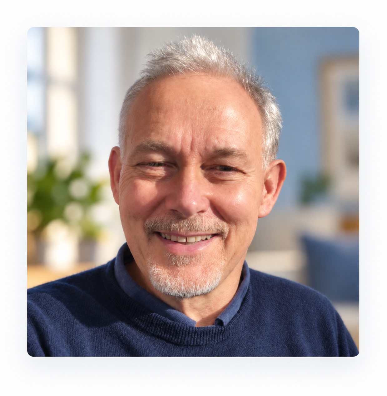 David Everett, founder of InterGen, smiling at the camera